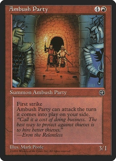 Ambush Party Homelands (HML) - (, Common) (, Moderately Played)