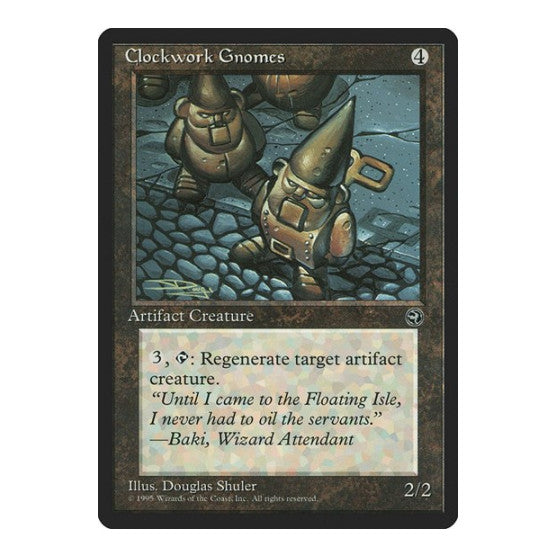 Clockwork Gnomes Homelands (HML) - (, Moderately Played)