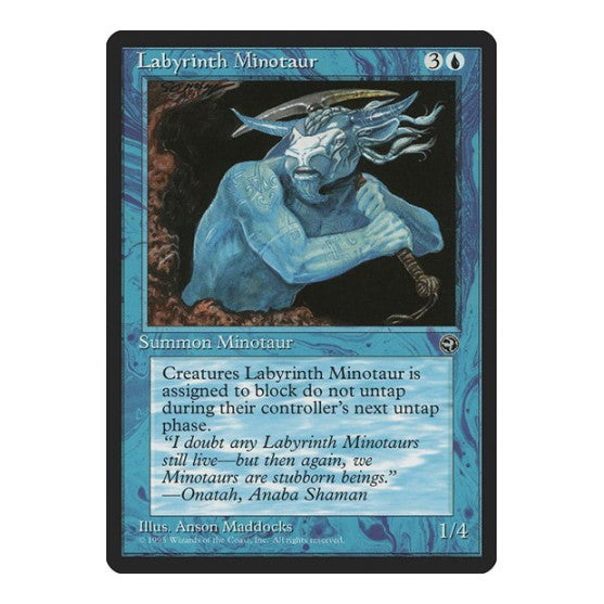 Labyrinth Minotaur Homelands (HML) - (, Moderately Played)