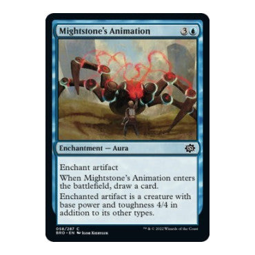 Mightstones Animation The Brothers' War (BRO) - (, Near Mint)