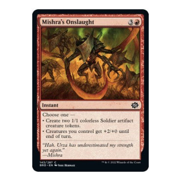 Mishras Onslaught The Brothers' War (BRO) - (, Near Mint)