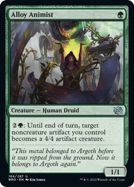 Alloy Animist The Brothers' War (BRO) - (#166, Uncommon) (, Near Mint)