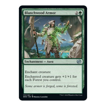 Blanchwood Armor The Brothers' War (BRO) - (, Near Mint)