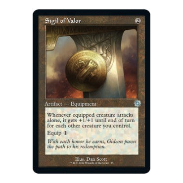 Sigil of Valor The Brothers' War: Retro Frame Artifacts (BRR) - (, Near Mint)
