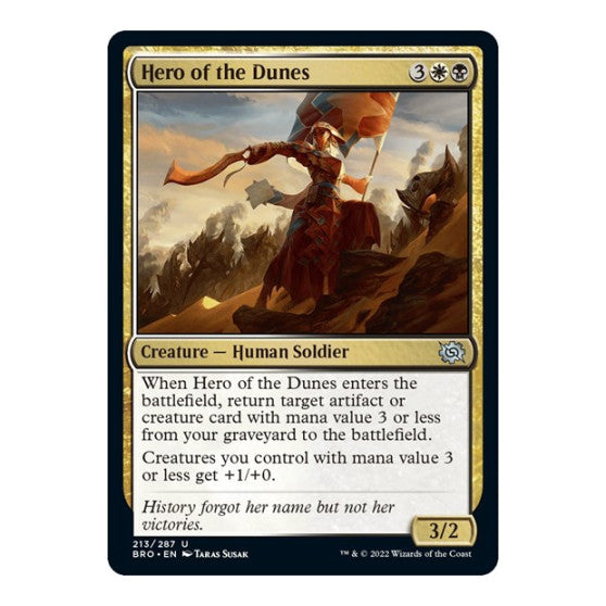 Hero of the Dunes The Brothers' War (BRO) - (, Near Mint)