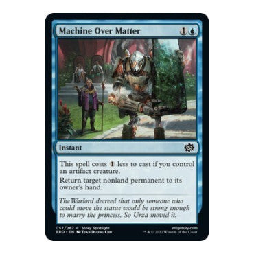 Machine Over Matter The Brothers' War (BRO) - (, Near Mint)