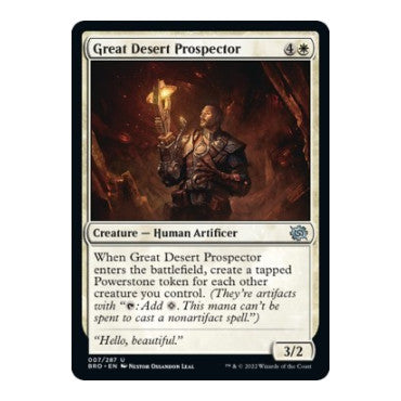 Great Desert Prospector The Brothers' War (BRO) - (, Near Mint)