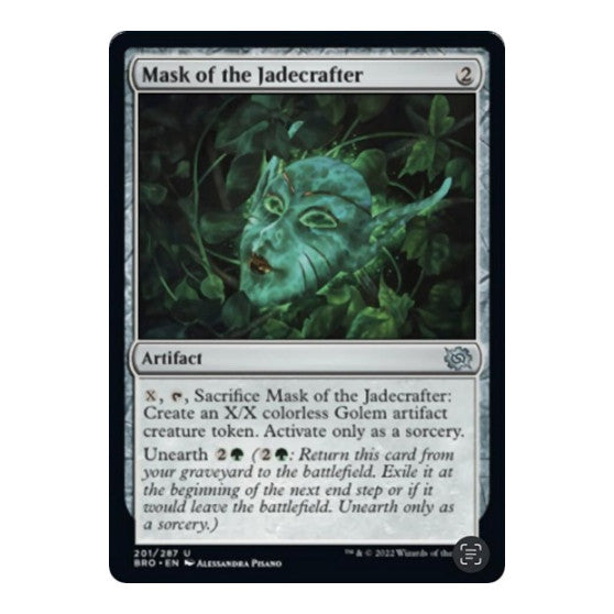 Mask of the Jadecrafter The Brothers' War (BRO) - (, Near Mint)
