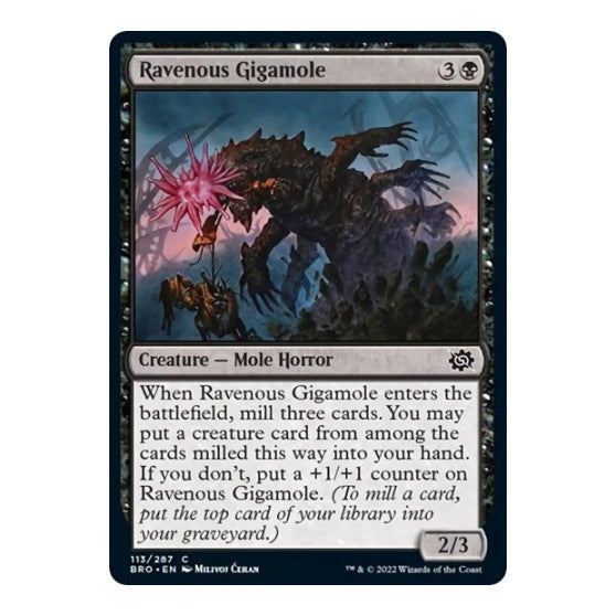 Ravenous Gigamole The Brothers' War (BRO)
