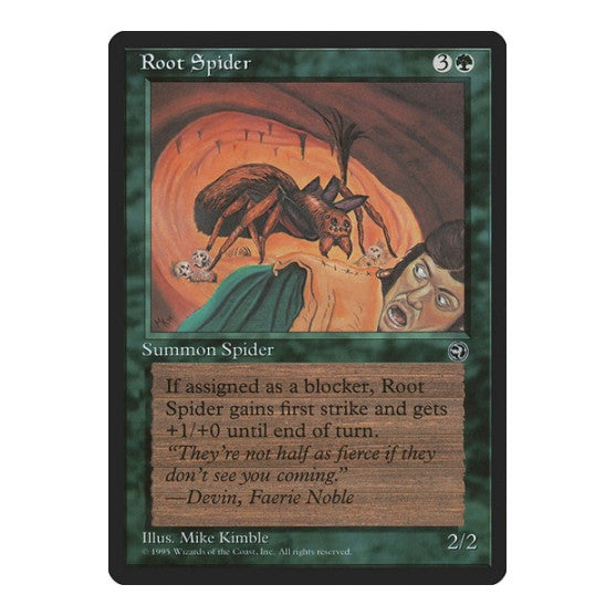 Root Spider Homelands (HML) - (, Moderately Played)