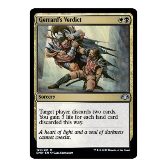 Gerrards Verdict Dominaria Remastered (DMR)