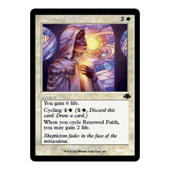Renewed Faith Retro Frame Dominaria Remastered (DMR) - (, Near Mint)