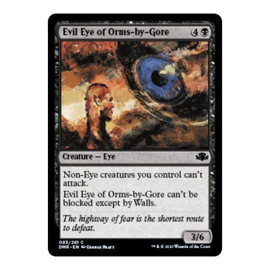 Evil Eye of Orms by Gore Dominaria Remastered (DMR) - (, Near Mint)