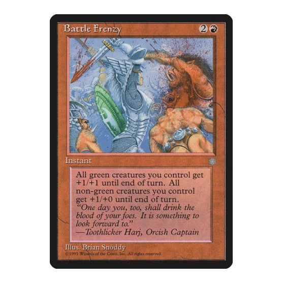 Battle Frenzy Ice Age (ICE) - (, Lightly Played)