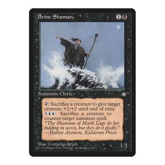 Brine Shaman Ice Age (ICE) - (, Lightly Played)