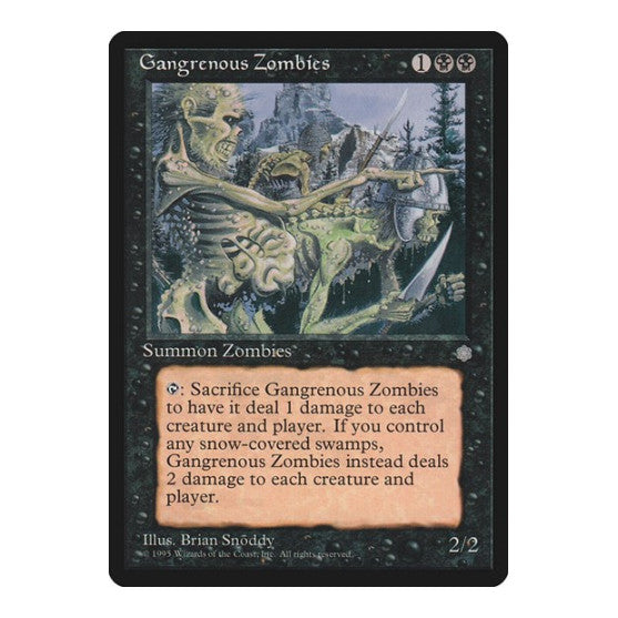 Gangrenous Zombies Ice Age (ICE) - (, Lightly Played)