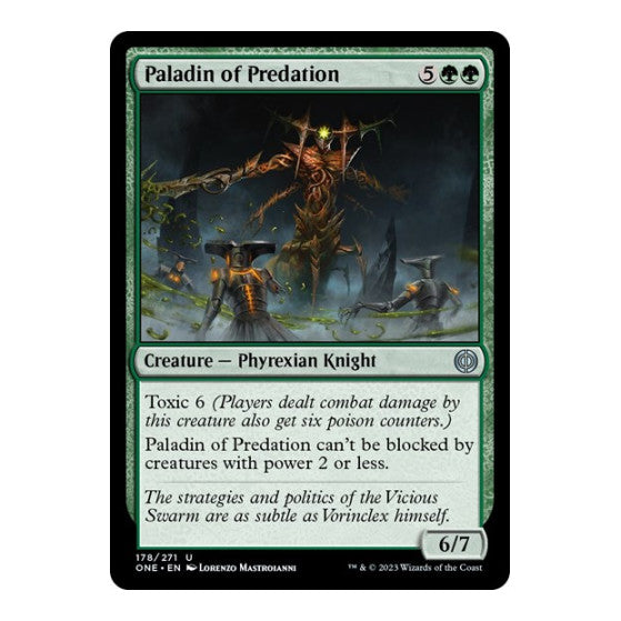 Paladin of Predation Phyrexia: All Will Be One (ONE) - (, Near Mint)
