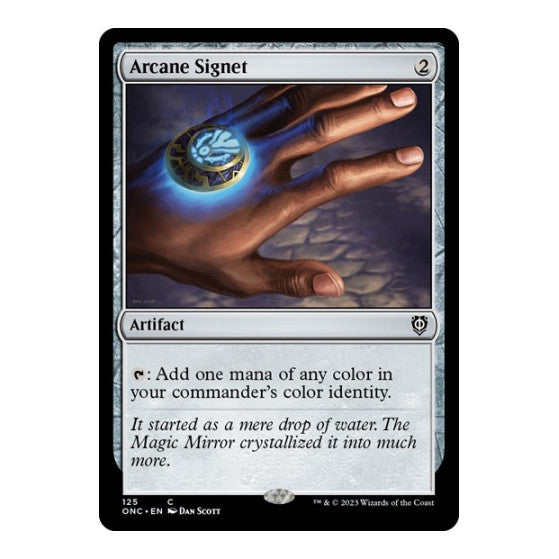 Arcane Signet Commander: Phyrexia: All Will Be One (ONC) - (, Lightly Played)
