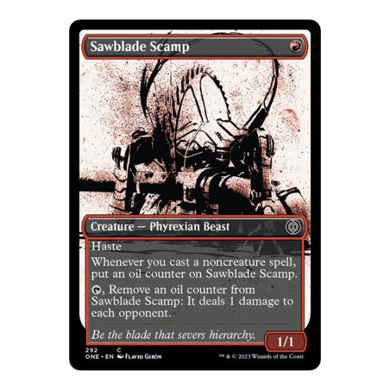 Sawblade Scamp Showcase Phyrexia: All Will Be One (ONE) - (, Near Mint)