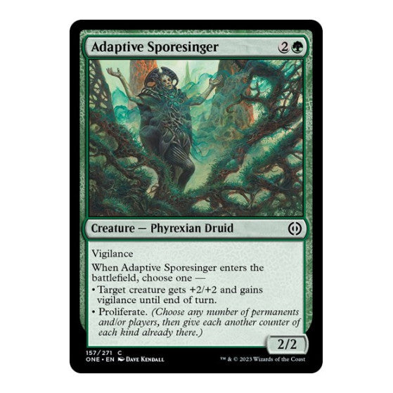 Adaptive Sporesinger Phyrexia: All Will Be One (ONE) - (, Near Mint)