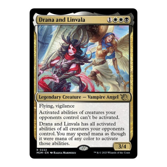 Drana and Linvala Promo Pack: March of the Machine (PPMOM) - (#222, Rare) (, Near Mint)