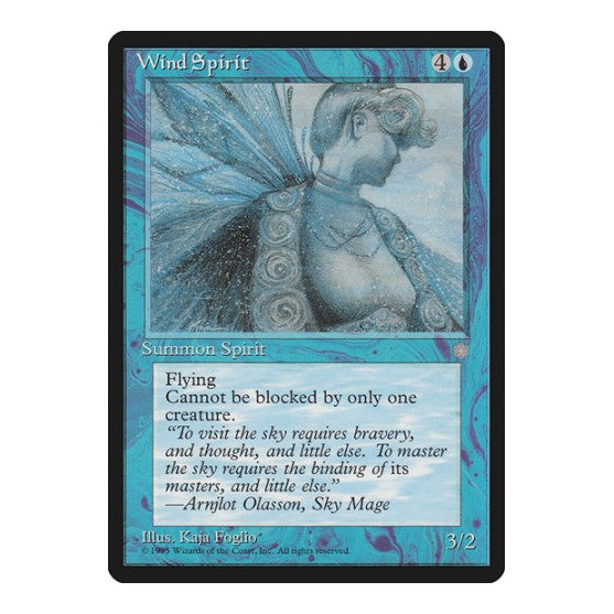 Wind Spirit Ice Age (ICE) - (, Moderately Played)