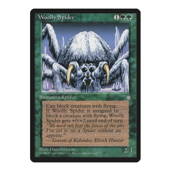 Woolly Spider Ice Age (ICE) - (, Heavily Played)