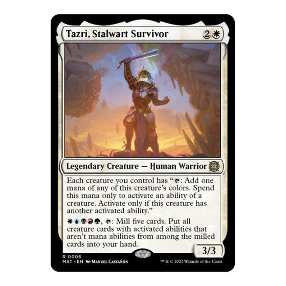 Tazri Stalwart Survivor March of the Machine: The Aftermath (MAT) - (, Near Mint)