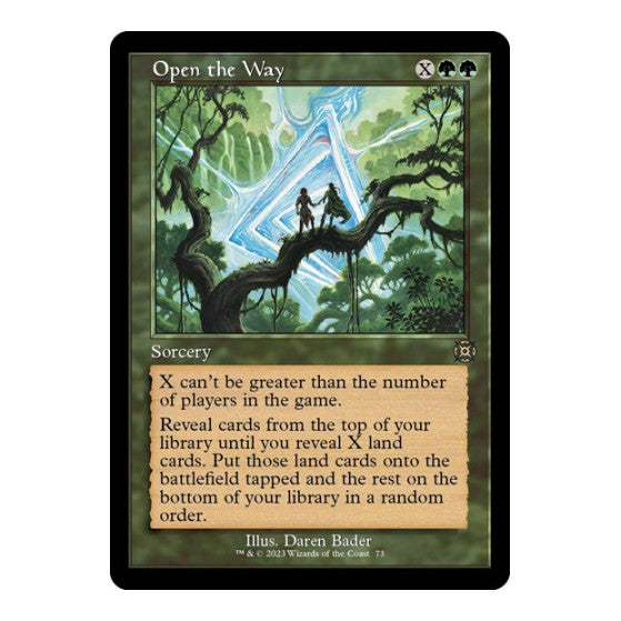 Open the Way Retro Frame March of the Machine: The Aftermath (MAT)