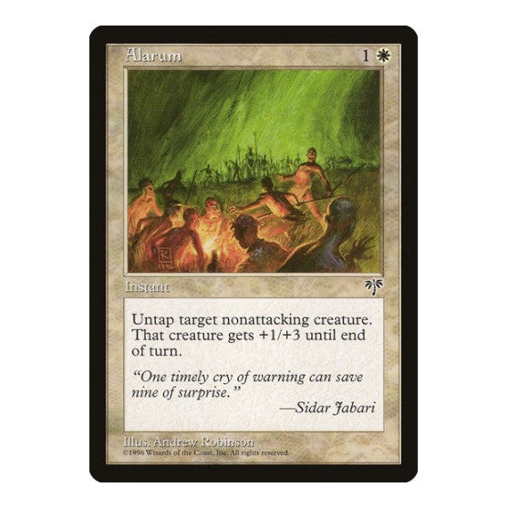 Alarum Mirage (MIR) - (, Moderately Played)