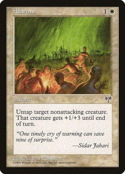 Alarum Mirage (MIR) - (#2, Common) (, Moderately Played)