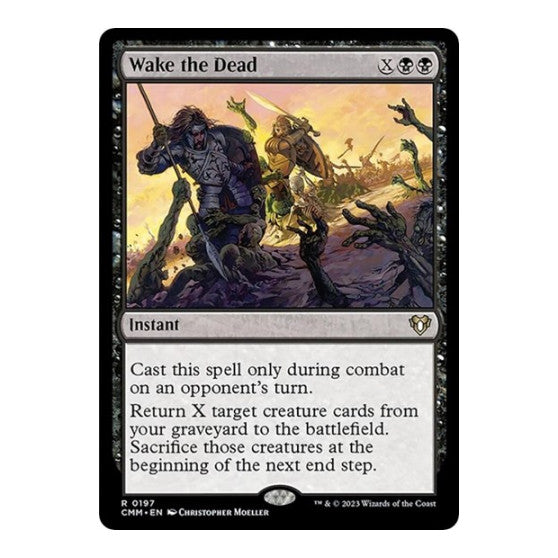 Wake the Dead Commander Masters (CMM) - (Foil, Near Mint)