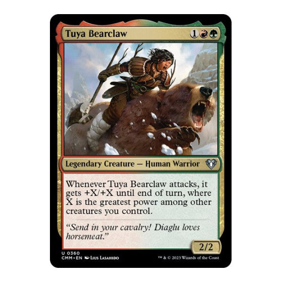 Tuya Bearclaw Commander Masters (CMM) - (, Near Mint)