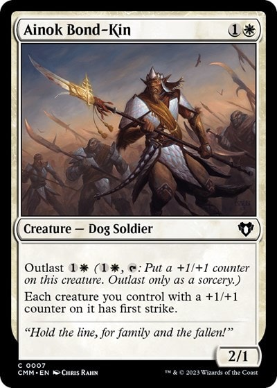 Ainok Bond Kin Commander Masters (CMM) - (#7, Common) (, Near Mint)