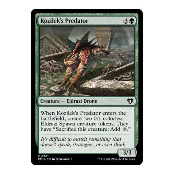 Kozileks Predator Commander Masters (CMM) - (, Near Mint)