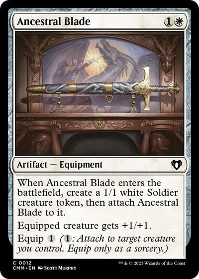 Ancestral Blade Commander Masters (CMM) - (#12, Common) (, Near Mint)