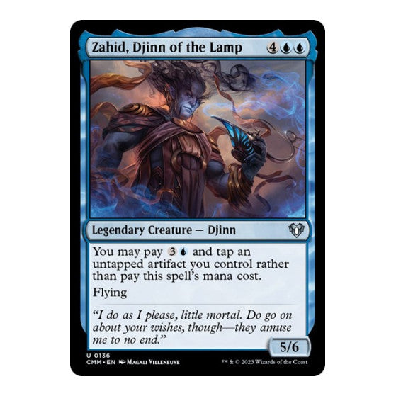 Zahid Djinn of the Lamp Commander Masters (CMM) - (, Near Mint)