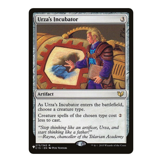 Urza's Incubator The List Reprints (LIST) - (, Near Mint)