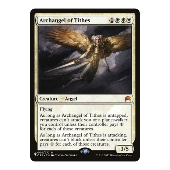 Archangel of Tithes The List Reprints (LIST) - (Foil, Near Mint)