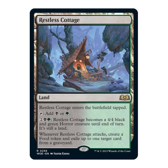 Restless Cottage Wilds of Eldraine (WOE) - (Foil, Near Mint)