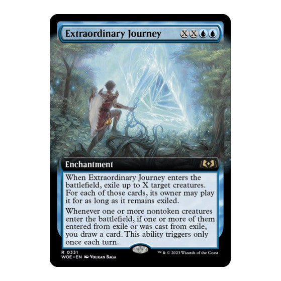 Extraordinary Journey Extended Art Wilds of Eldraine (WOE) - (, Near Mint)