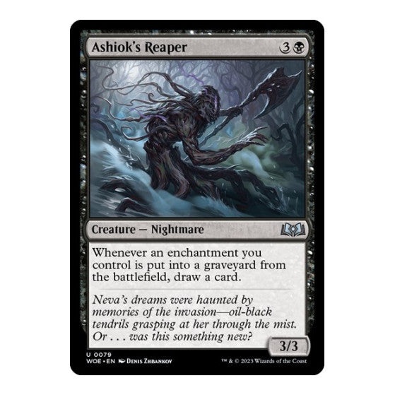 Ashioks Reaper Wilds of Eldraine (WOE) - (, Near Mint)