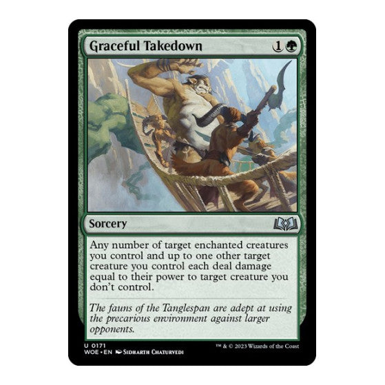 Graceful Takedown Wilds of Eldraine (WOE)