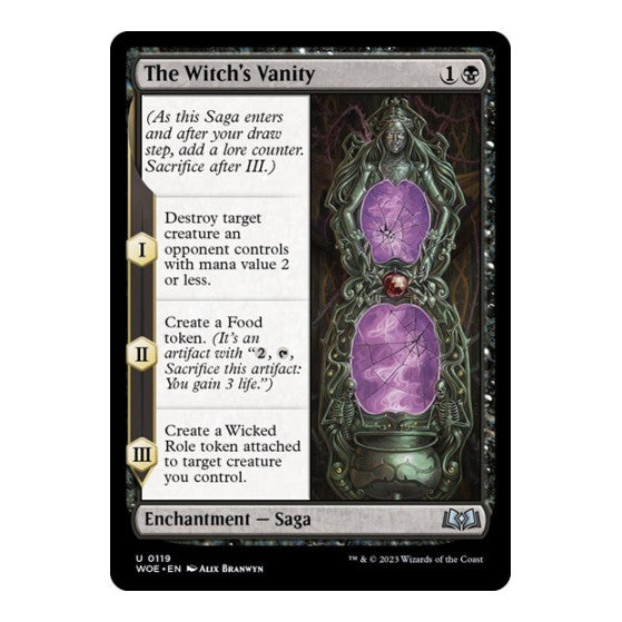 The Witchs Vanity Wilds of Eldraine (WOE) - (, Near Mint)