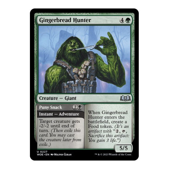 Gingerbread Hunter Wilds of Eldraine (WOE) - (, Near Mint)