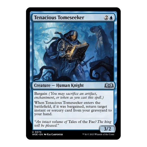 Tenacious Tomeseeker Wilds of Eldraine (WOE)