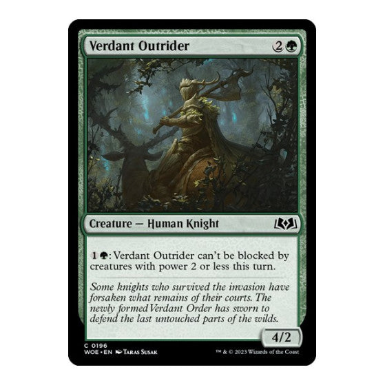 Verdant Outrider Wilds of Eldraine (WOE)