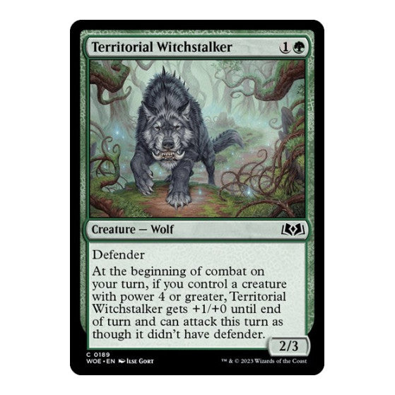 Territorial Witchstalker Wilds of Eldraine (WOE)