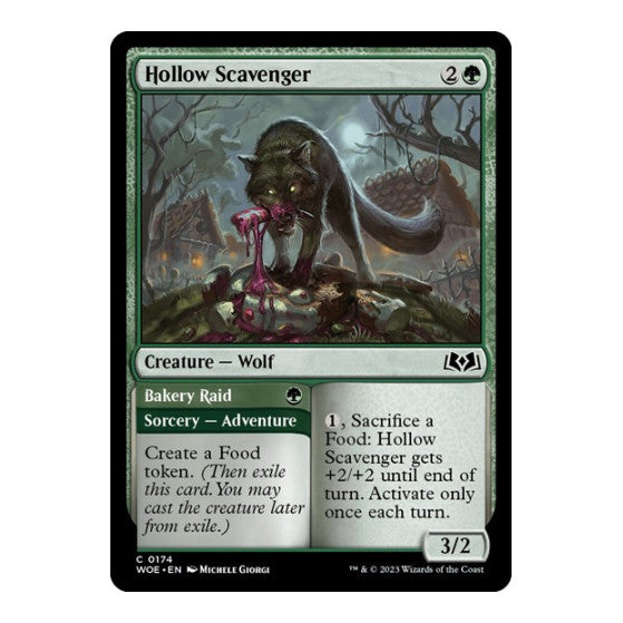 Hollow Scavenger Wilds of Eldraine (WOE) - (, Near Mint)