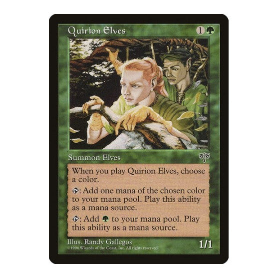 Quirion Elves Mirage (MIR) - (, Moderately Played)